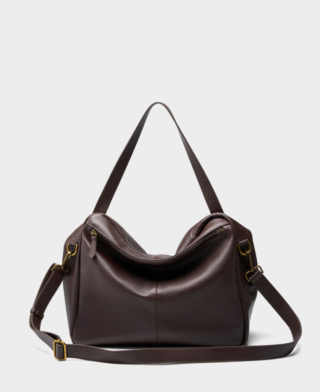 High-End Designed Women's 100% Genuine Leather Single Shoulder and Crossbody Bag Mauro