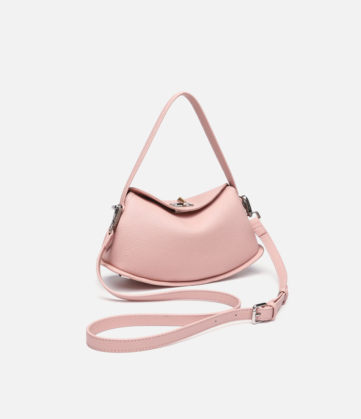 Designed Women's Vegan Leather Single Shoulder or Crossbody Bag Geneva