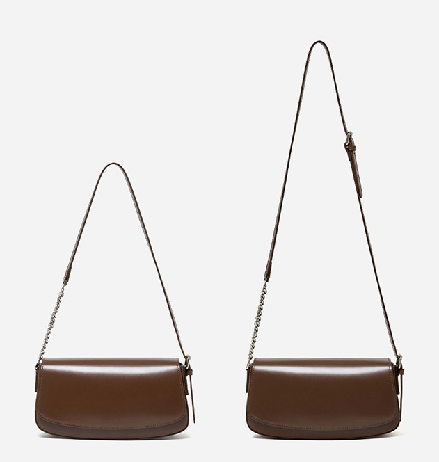 Design Women's Bag 100% Genuine Leather Single Shoulder or Crossbody Bag Andrea