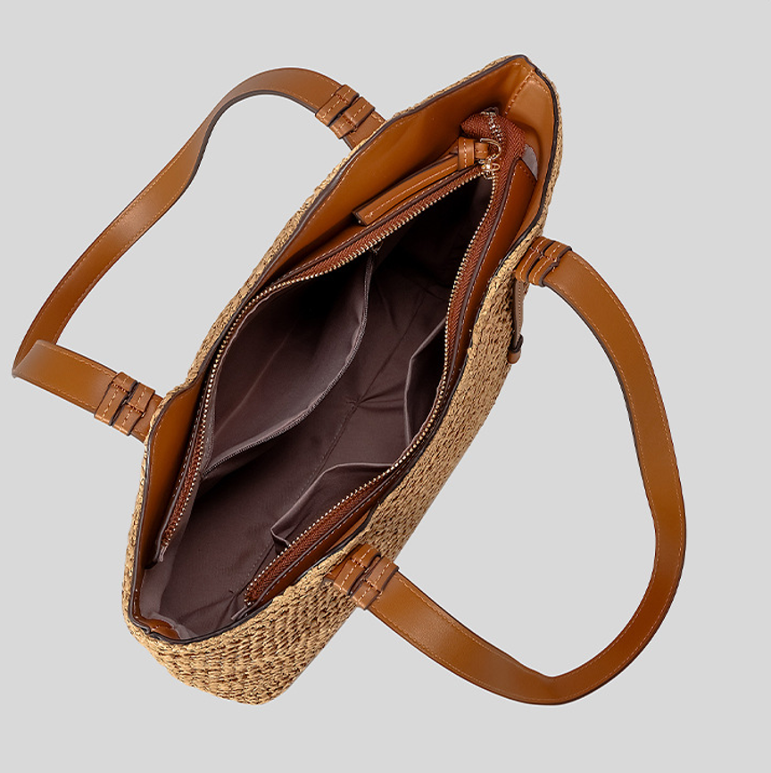 Designed Straw Woven Women's Single Shoulder Bag South Carolina