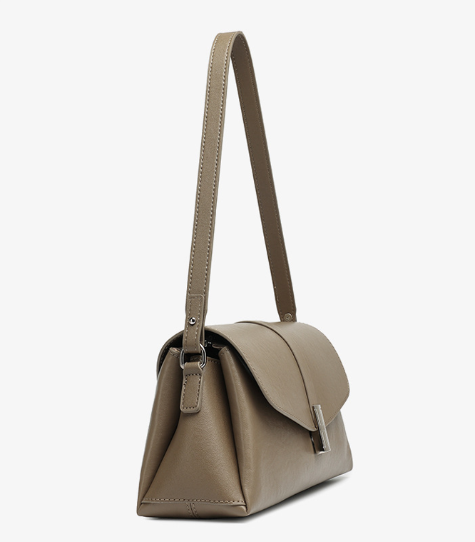 Designed Women's 100% Genuine Leather Single Shoulder or Crossbody Bag North Dakota