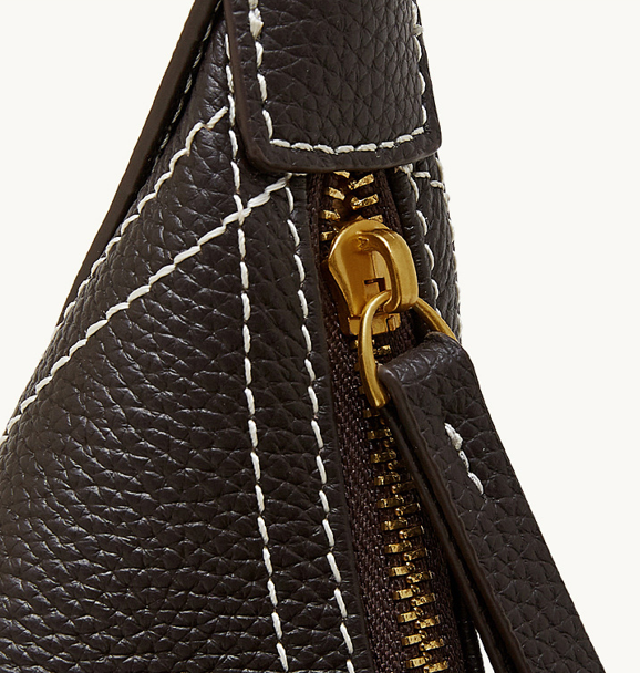 High-End Design Women's 100% Genuine Leather Single Shoulder and Crossbody Bag Roze