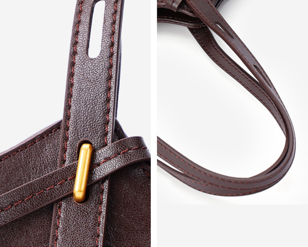 Designed Women's 100% Genuine Leather Single Shoulder or Crossbody Bag Vienne
