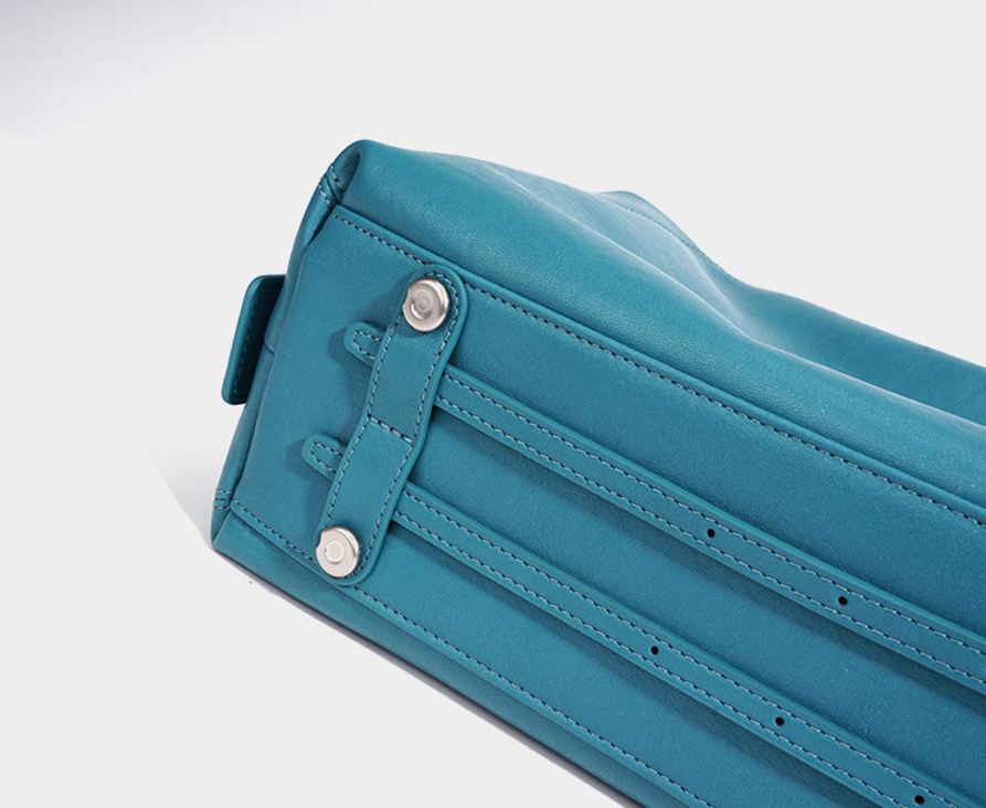 Designed Women's 100% Genuine Leather Pillow-Shaped Shoulder Bag Mallorca