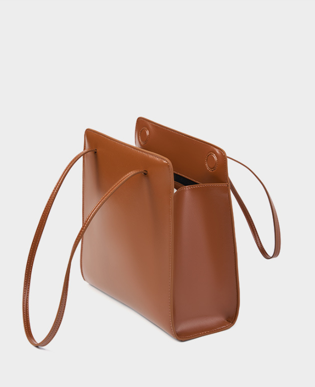 Designed Women's 100% Genuine Leather Single Shoulder Tote Bag Saragosa