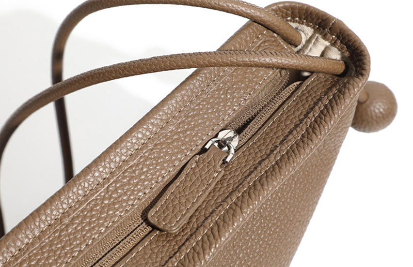 Designed Women's 100% Genuine Leather Single Shoulder Unique Asymmetrical Bag Madrid