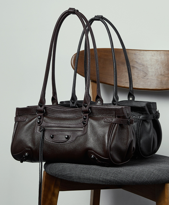 Designed Women's Bag 100% Genuine Leather Single Shoulder Bag Drama