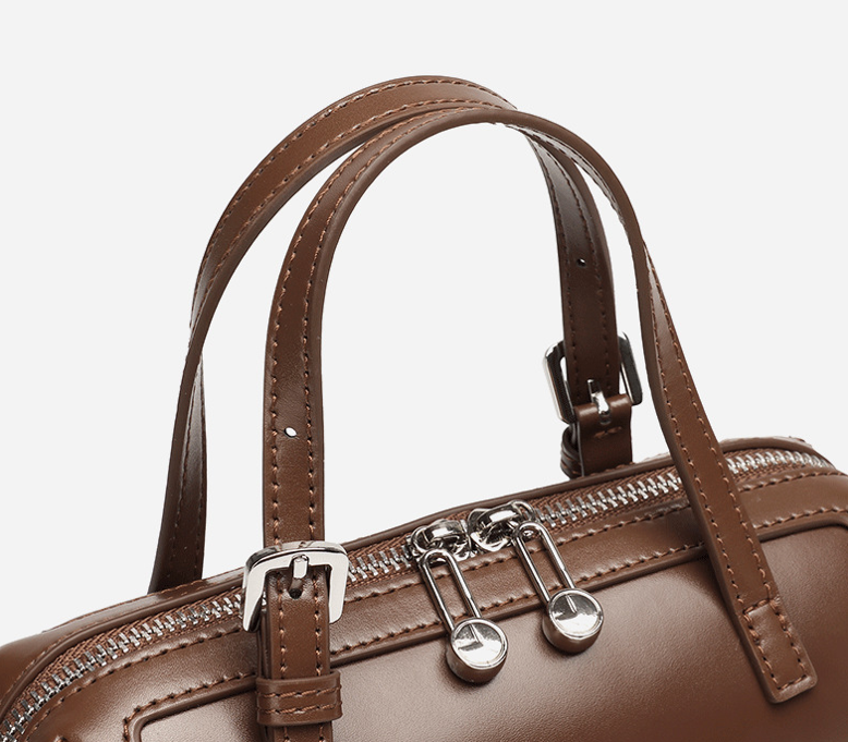 High-End Design Small Women's Bag 100% Genuine Leather Single Shoulder or Crossbody Bag Monaco