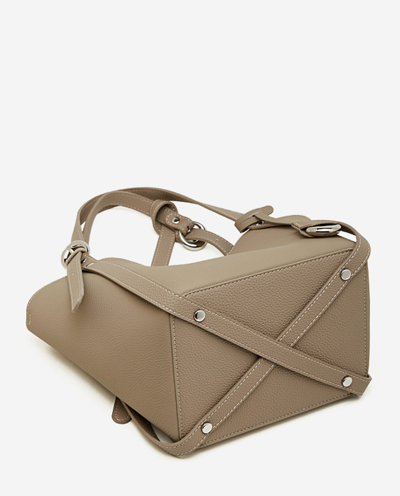 Designed Women's 100% Genuine Leather Basket Bag Minnesota