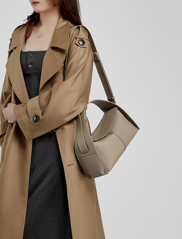Designed Women's 100% Genuine Leather Single Shoulder Bag Enna