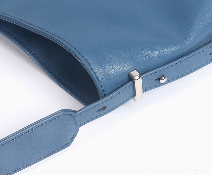 Designed Women's Bag 100% Genuine Leather Single Shoulder or Crossbody Bag Lava