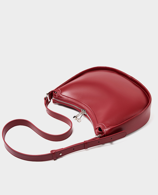 Designed Women's 100% Genuine Leather Single Shoulder and Crossbody Dumpling Bag Gap