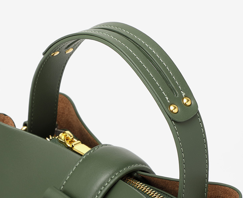 Designed Women's 100% Genuine Leather Single Shoulder or Crossbody Bag Toledo
