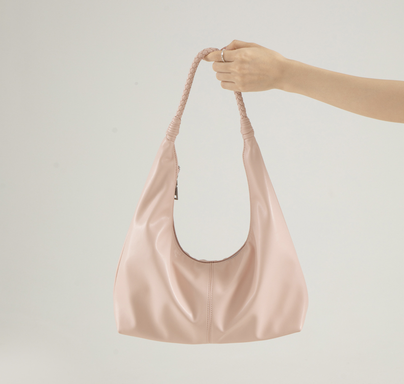 Designed Women's Vegan Leather Single Shoulder Dumpling Bag Inca