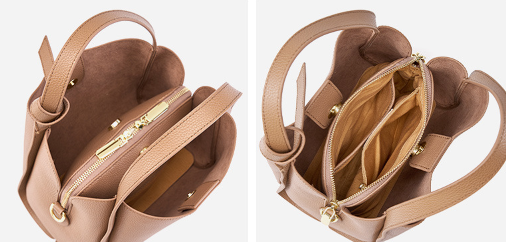 Designed Women's 100% Genuine Leather Single Shoulder or Crossbody Bag Washington