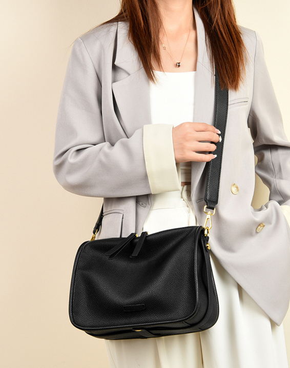 Designed Women's 100% Genuine Leather Single Shoulder or Crossbody Bag Rhode Island