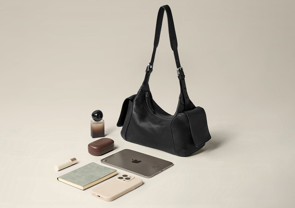 Designed Women's 100% Genuine Leather Single and Cross Shoulder Bag Plaza