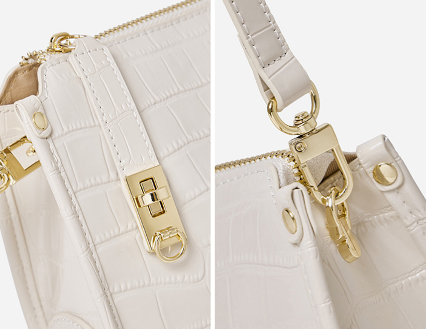 Design Women's Bag 100% Genuine Leather Single Shoulder or Crossbody Bag Island