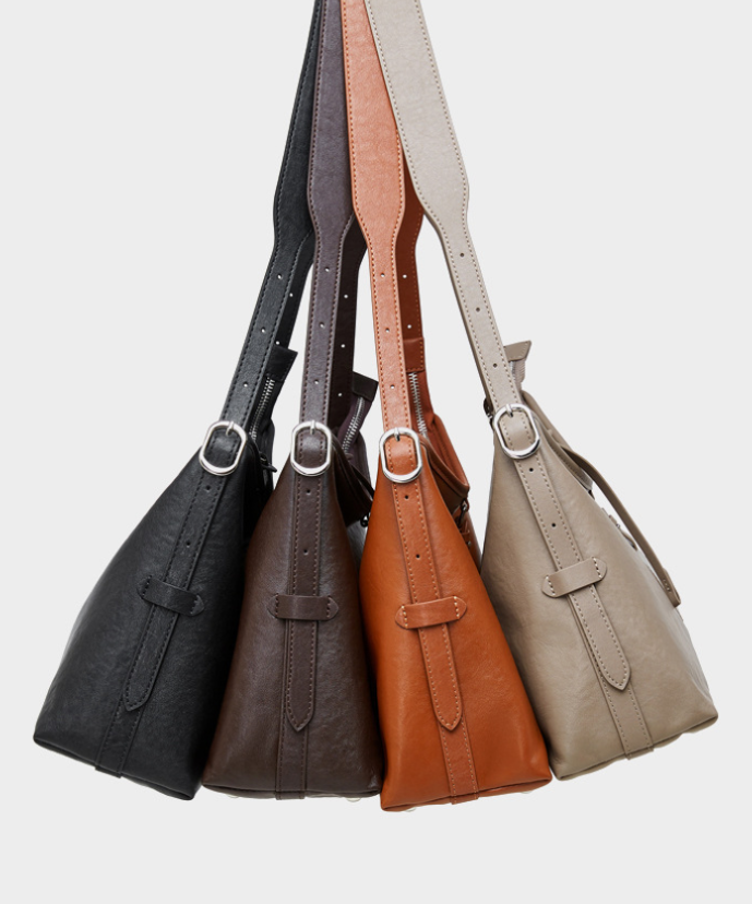 Designed Women's Bag 100% Genuine Leather Single Shoulder or Crossbody Bag Nancy