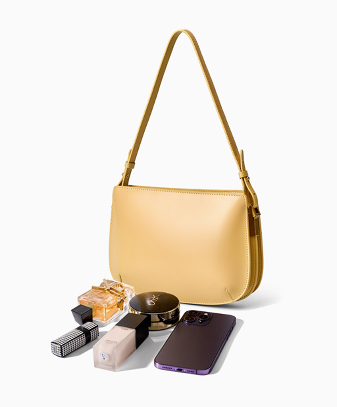 Designed Women's 100% Genuine Leather Single Shoulder or Crossbody Bag Marbella
