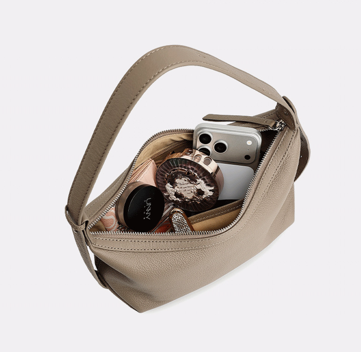 High-End Design Women's 100% Genuine Leather Single Shoulder or Crossbody Bag Balero
