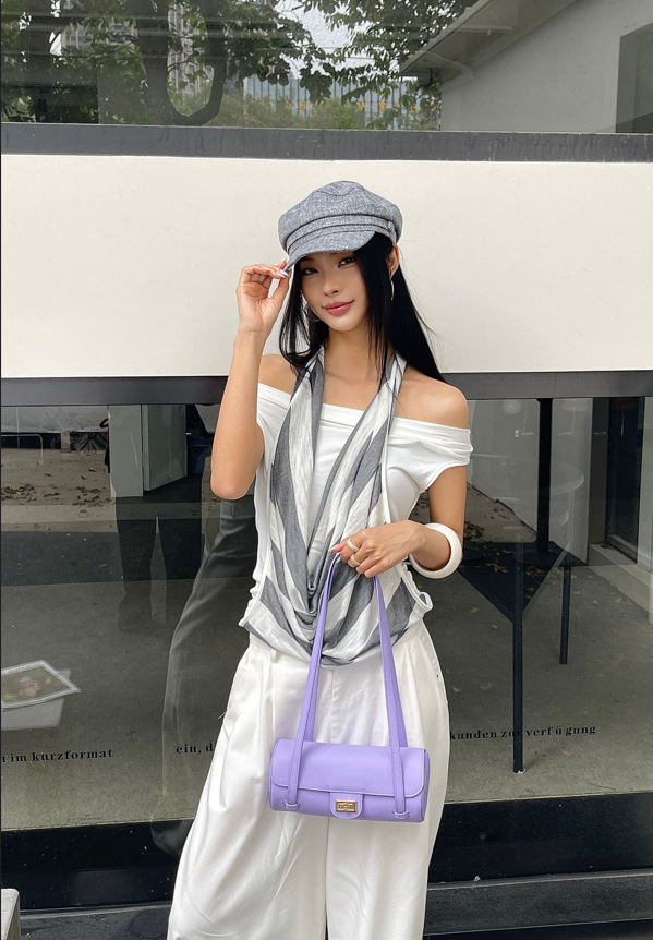Designed Women's Vegan Leather Single Shoulder Bag Monica