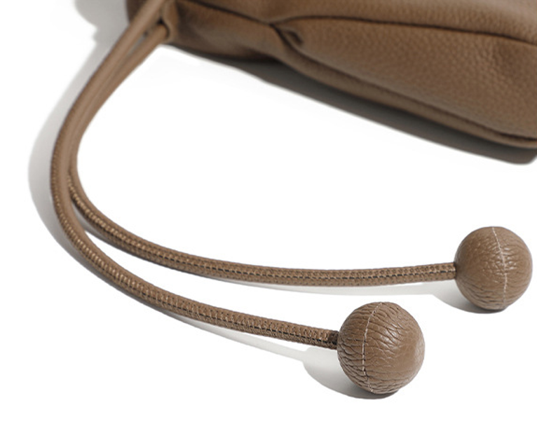 Designed Women's 100% Genuine Leather Single Shoulder Unique Asymmetrical Bag Madrid