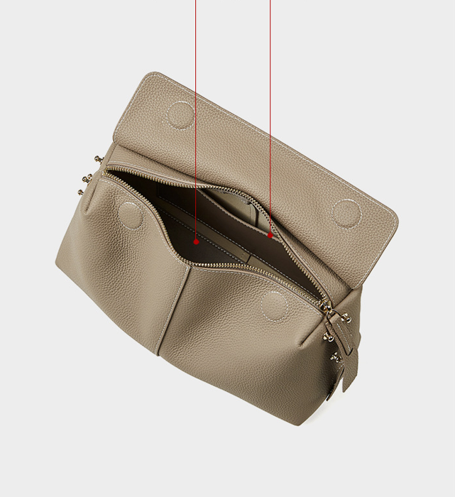 Designed Women's 100% Genuine Leather Single Shoulder Bag Enna