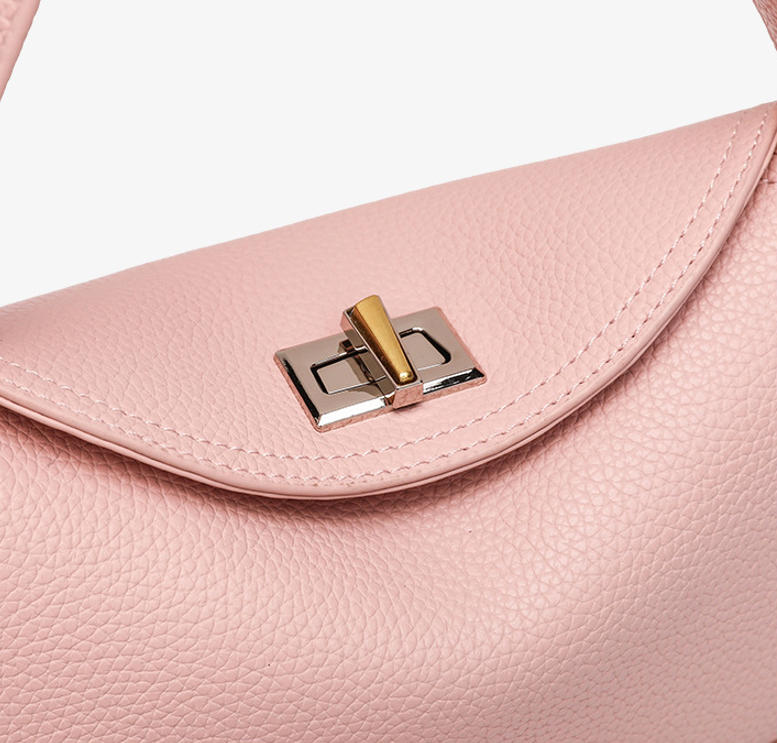 Designed Women's Vegan Leather Single Shoulder or Crossbody Bag Geneva