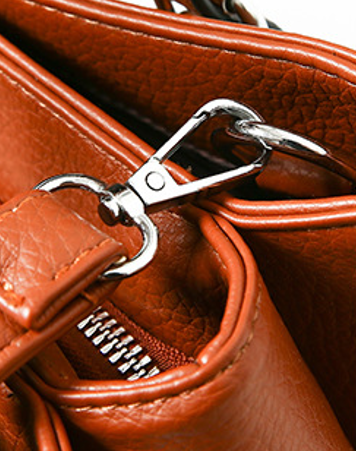Designed Women's 100% Genuine Leather Single Shoulder Three-Piece Set Bag Utah