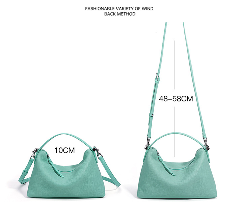 Designed Women's 100% Genuine Leather Shoulder Crossbody Bag Como