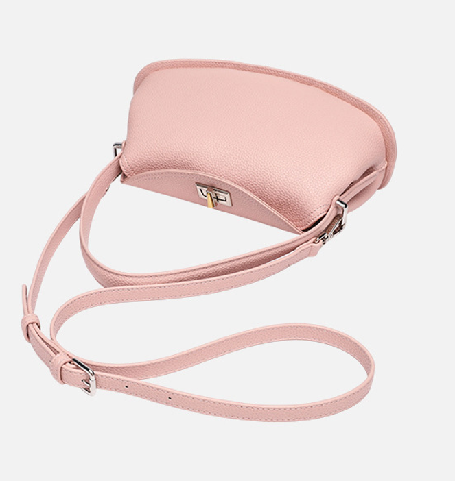 Designed Women's Vegan Leather Single Shoulder or Crossbody Bag Geneva