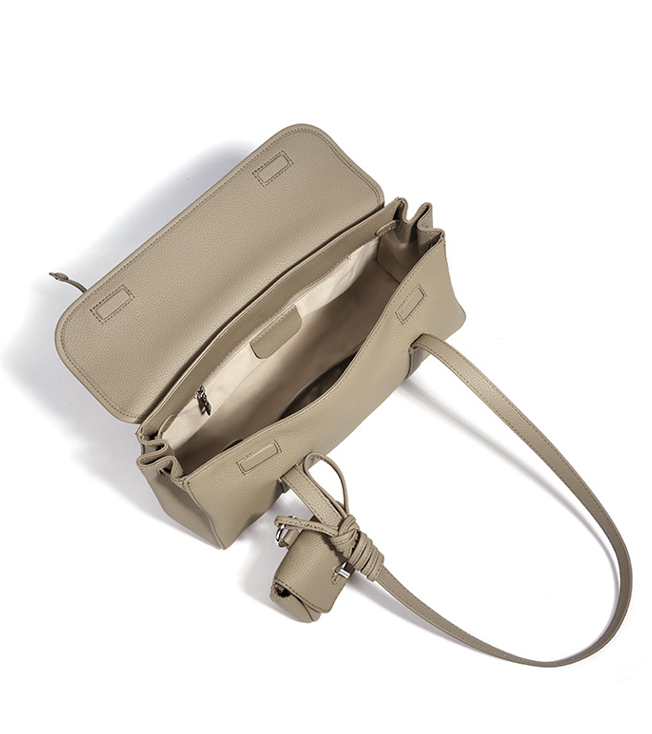 Designed Women's 100% Genuine Leather Pillow-Shaped Shoulder Bag Genoa