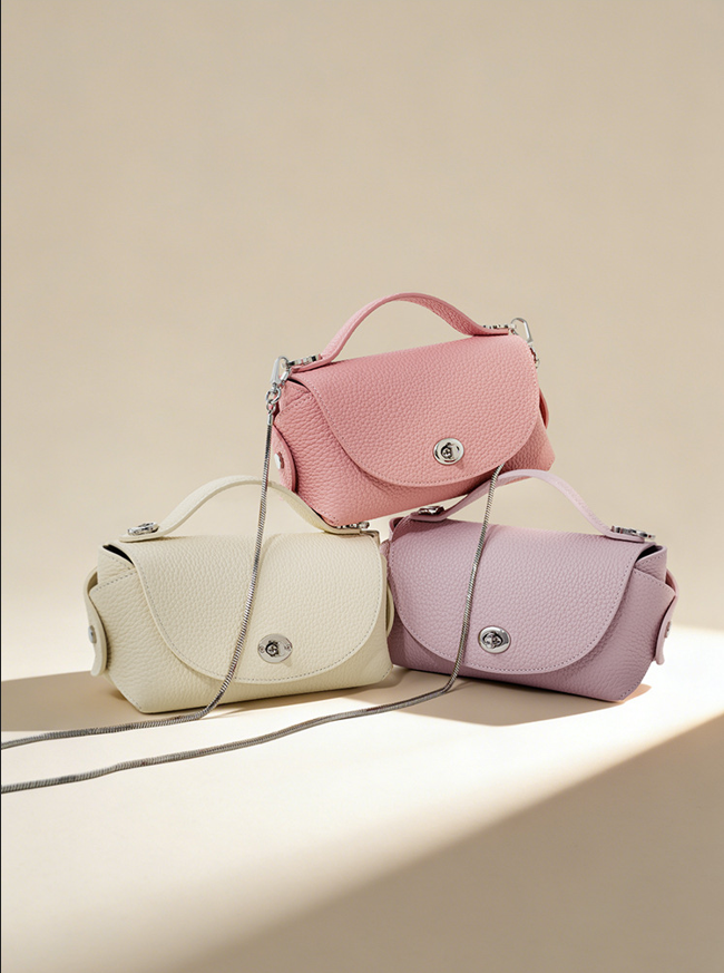 Designed Women's 100% Genuine Leather Shoulder Crossbody Bag Macon