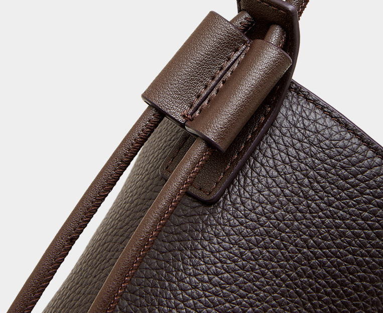 High-End Designed Women's 100% Genuine Leather Single or Cross Shoulder Tote Bag Leticia