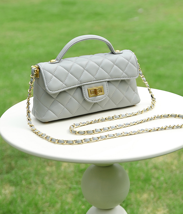 Designed Women's Bag 100% Genuine Leather Single Shoulder or Crossbody Bag Estella