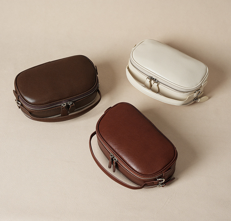 High-End Design Small Women's Bag 100% Genuine Leather Single Shoulder or Crossbody Bag Palau