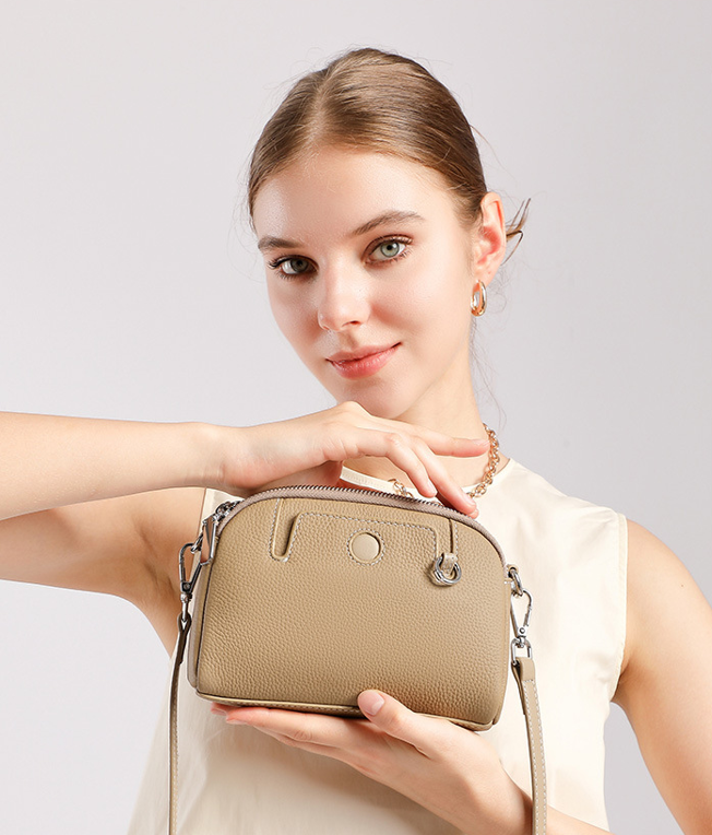 Designed Women's 100% Genuine Leather Single Shoulder or Crossbody Bag Corby