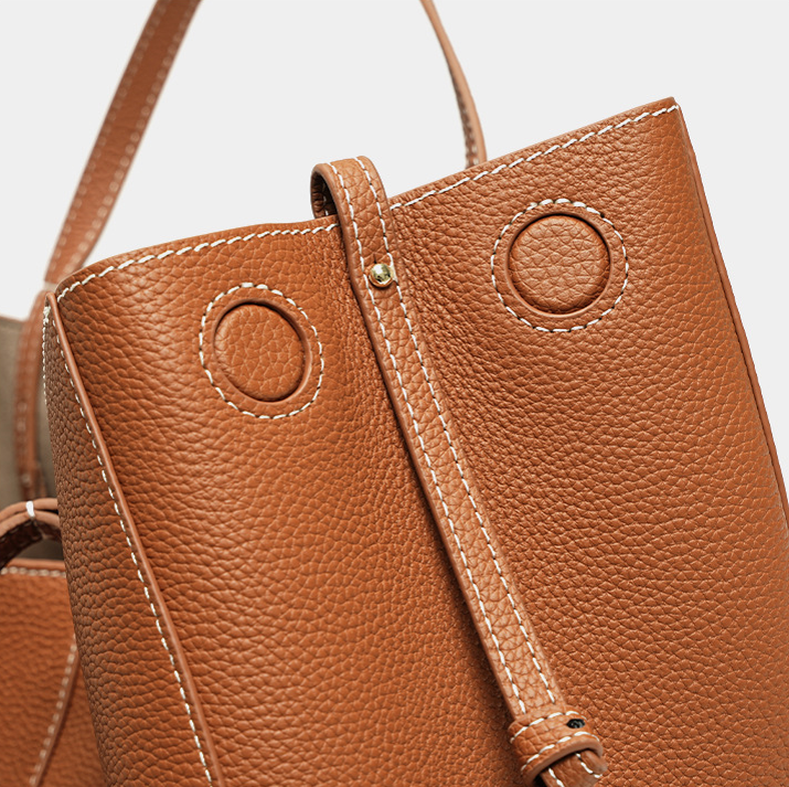 High-End Design Women's 100% Genuine Leather Shoulder and Crossbody Bag Arno