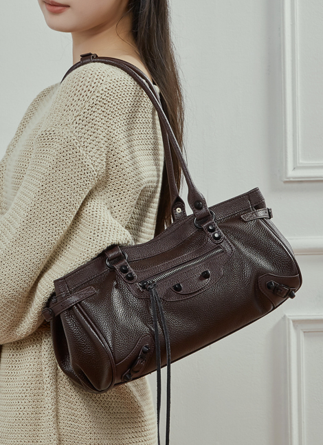 Designed Women's Bag 100% Genuine Leather Single Shoulder Bag Drama