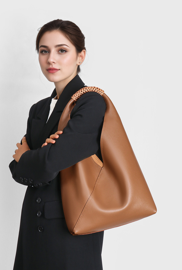 Designed Women's Bag 100% Genuine Leather Single Shoulder Underarm Bag Alba