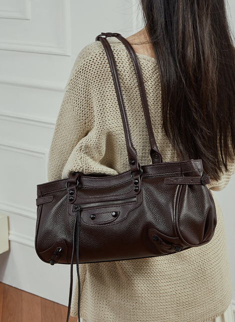 Designed Women's Bag 100% Genuine Leather Single Shoulder Bag Drama