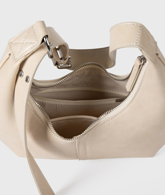 Designed Women's Vegan Leather Single Shoulder Dumpling Bag Nuoro