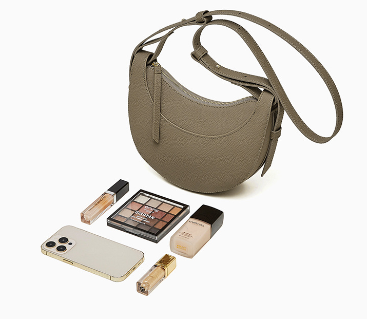 High-End Designed Women's Bag 100% Genuine Leather Single Shoulder or Crossbody Bag Lille