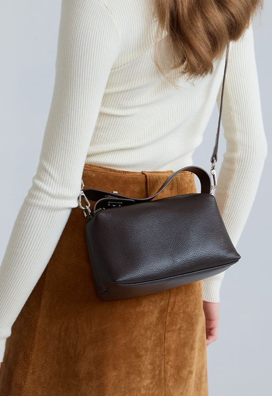 Designed Women's 100% Genuine Leather Single and Cross Shoulder Bag Porto