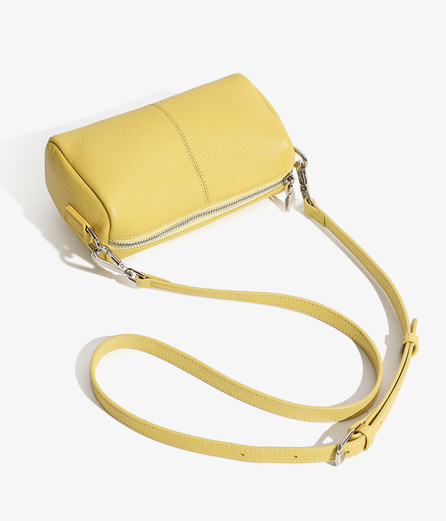 Designed Women's 100% Genuine Leather Single Shoulder and Crossbody Bag Ponca
