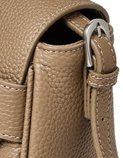 Designed Women's Bag 100% Genuine Leather Single Shoulder or Crossbody Bag Sedan