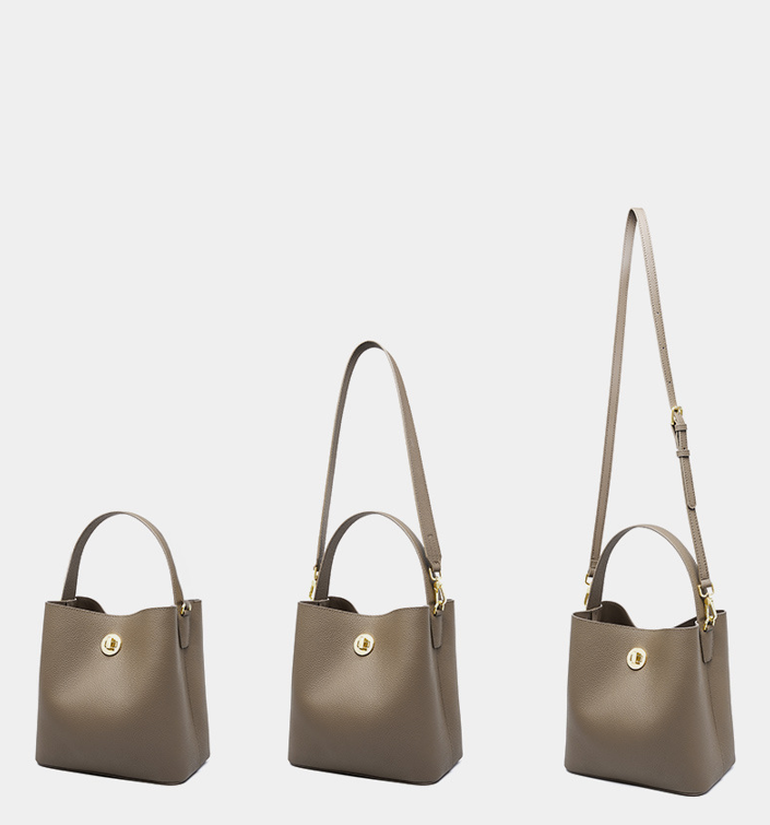 Designed Women's 100% Genuine Leather Single or Cross Shoulder Bag Carla