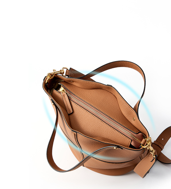 High-End Designed Women's 100% Genuine Leather Single and Cross Shoulder Tote Bag Nelly