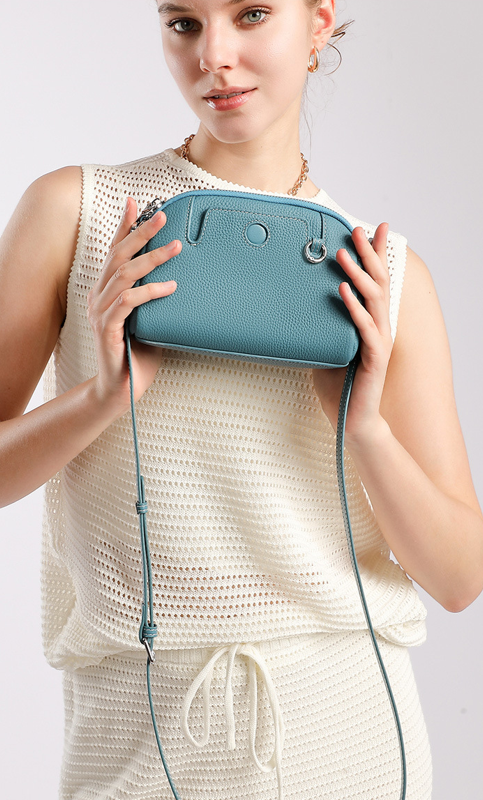 Designed Women's 100% Genuine Leather Single Shoulder or Crossbody Bag Corby